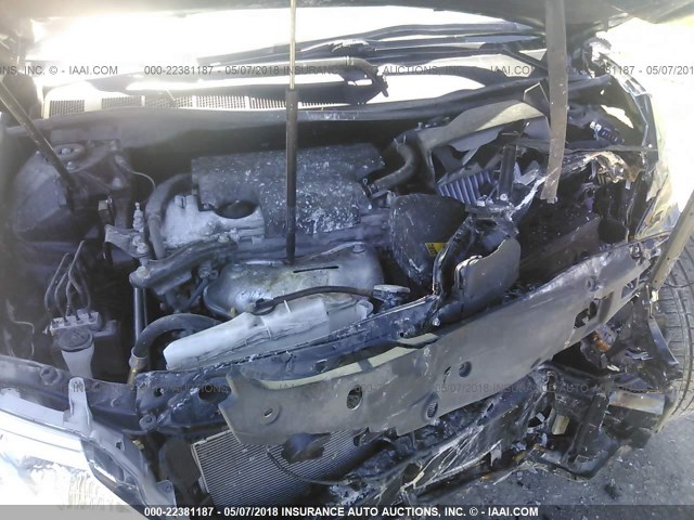 4T1BF1FK0CU159843 - 2012 TOYOTA CAMRY SE/LE/XLE შავი ფოტო 10