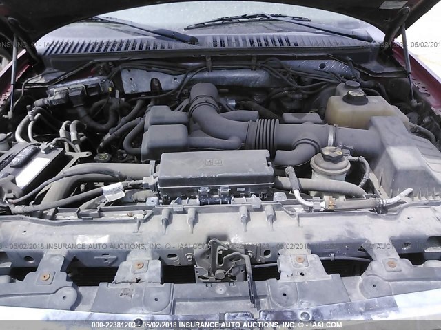 1FMFU15508LA12065 - 2008 FORD EXPEDITION XLT 红色 照片 10