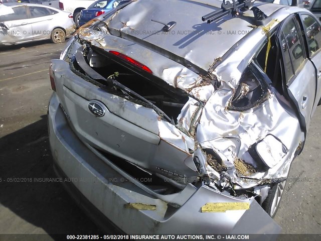 JF1GPAE68D2858250 - 2013 SUBARU IMPREZA PREMIUM SILVER photo 6