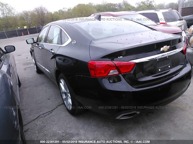 2G1125S3XJ9148465 - 2018 CHEVROLET IMPALA PREMIER BLACK photo 3