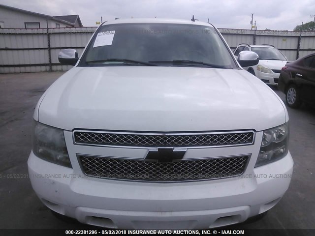 1GNFK13047R397361 - 2007 CHEVROLET TAHOE K1500 WHITE photo 6