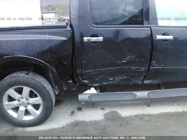 1N6AA0EC2CN322843 - 2012 NISSAN TITAN S/SV/SL/PRO-4X BLACK photo 6