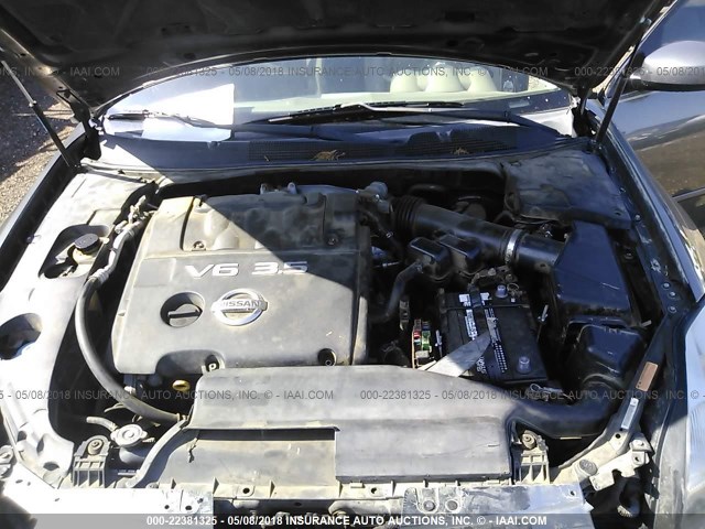 1N4BA41E76C849076 - 2006 NISSAN MAXIMA SE/SL GRAY photo 10