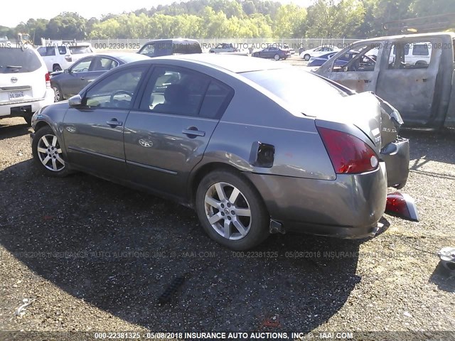 1N4BA41E76C849076 - 2006 NISSAN MAXIMA SE/SL GRAY photo 3