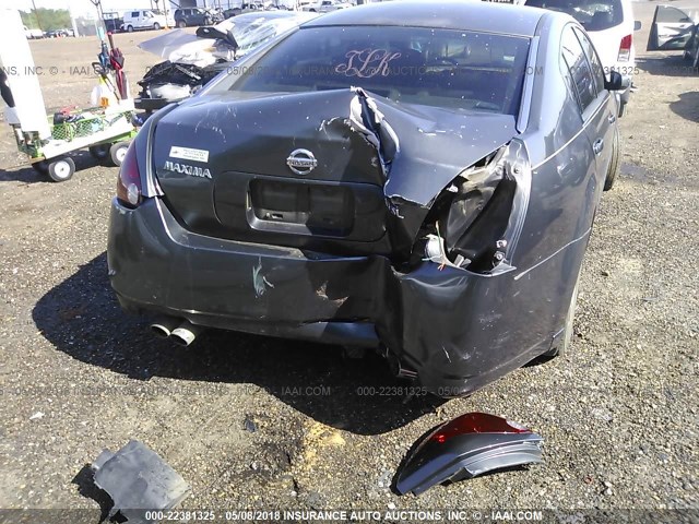 1N4BA41E76C849076 - 2006 NISSAN MAXIMA SE/SL GRAY photo 6