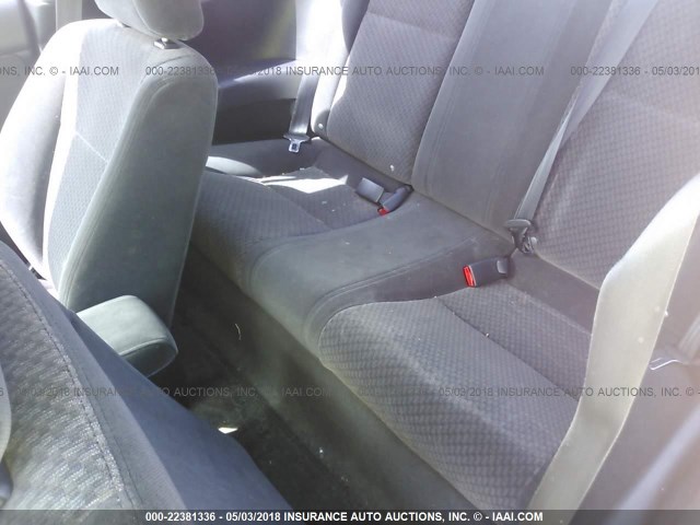 1HGEM22175L022130 - 2005 HONDA CIVIC DX VP RED photo 8