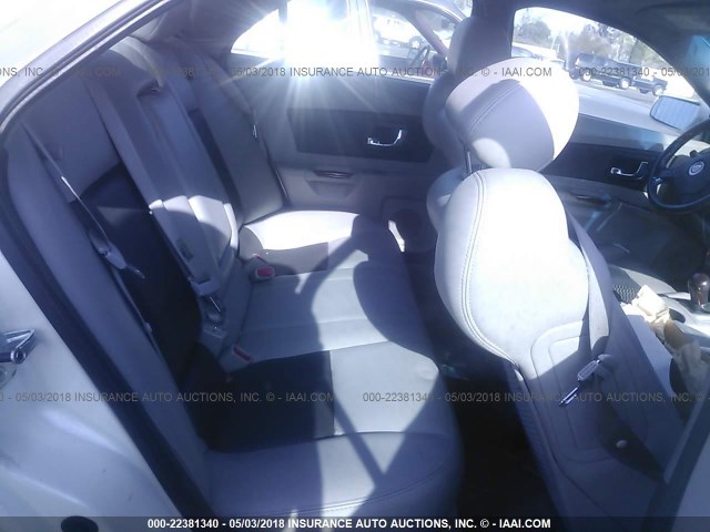 1G6DM577X40122136 - 2004 CADILLAC CTS WHITE photo 8