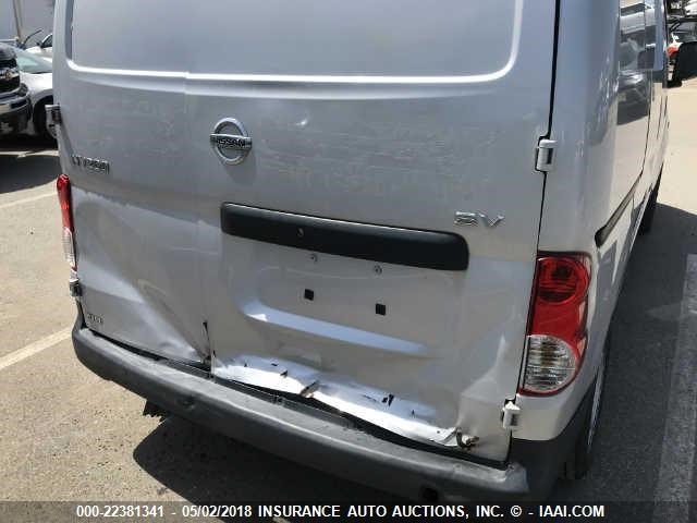 3N6CM0KN6DK695896 - 2013 NISSAN NV200 2.5S/2.5SV SILVER photo 6