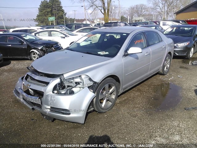 1G1ZC5E14BF337003 - 2011 CHEVROLET MALIBU 1LT 银色 照片 2