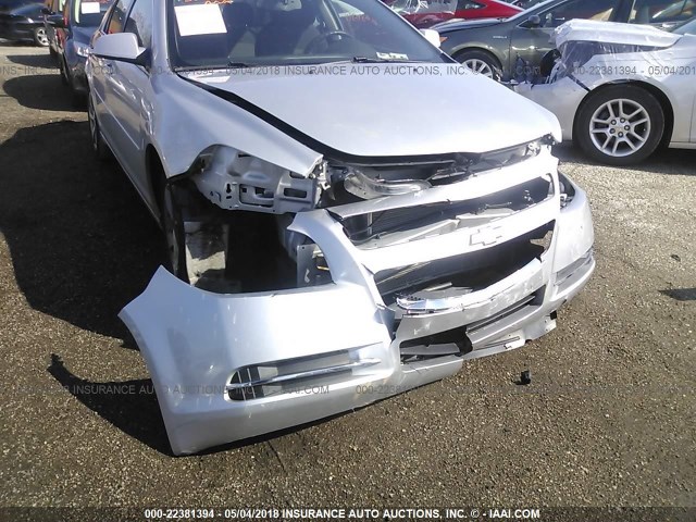 1G1ZC5E14BF337003 - 2011 CHEVROLET MALIBU 1LT 银色 照片 6