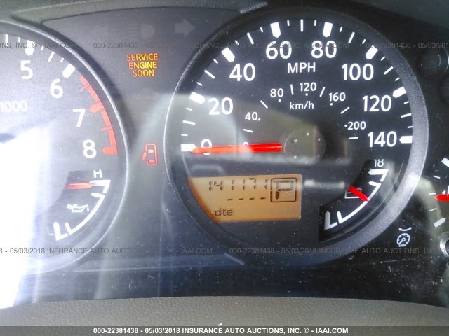 1N6AD06U75C405584 - 2005 NISSAN FRONTIER KING CAB LE/SE/OFF ROAD BLACK photo 7