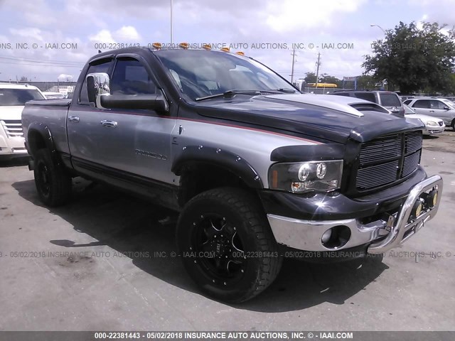 3D7KS28C05G859093 - 2005 DODGE RAM 2500 ST/SLT 灰色 照片 1