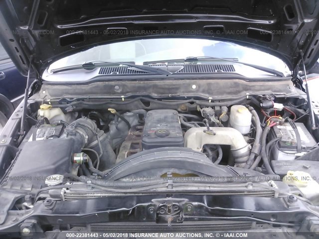 3D7KS28C05G859093 - 2005 DODGE RAM 2500 ST/SLT 灰色 照片 10