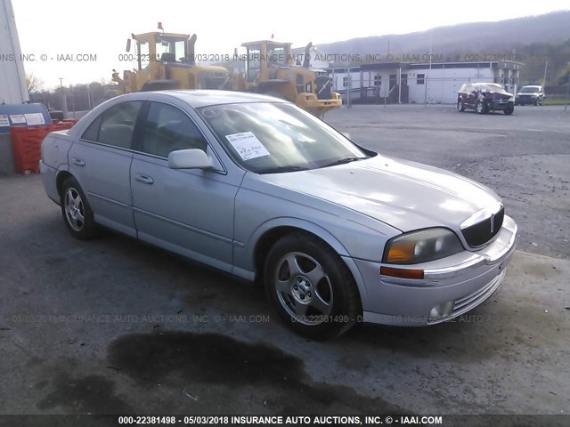 1LNHM86S91Y641953 - 2001 LINCOLN LS SILVER photo 1