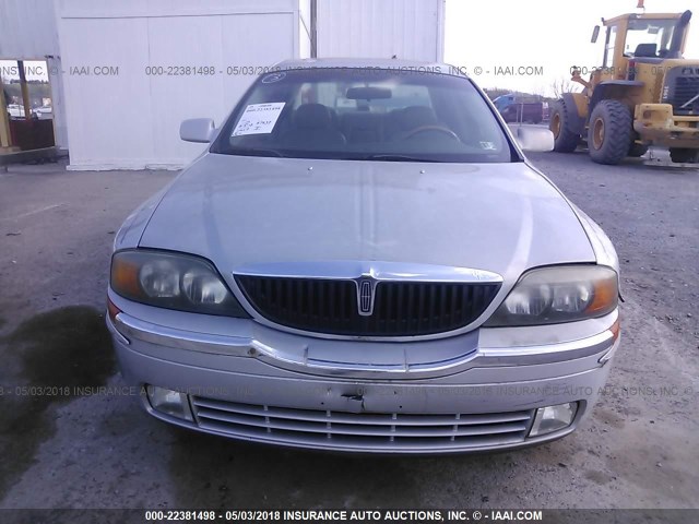 1LNHM86S91Y641953 - 2001 LINCOLN LS SILVER photo 6