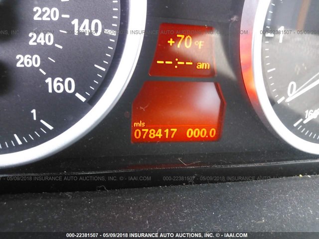 5UXFG83529LZ92373 - 2009 BMW X6 BLACK photo 7