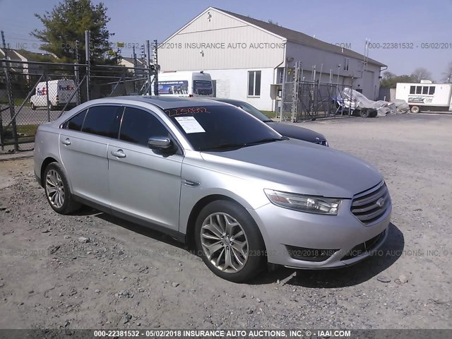 1FAHP2F84DG117459 - 2013 FORD TAURUS LIMITED SILVER photo 1