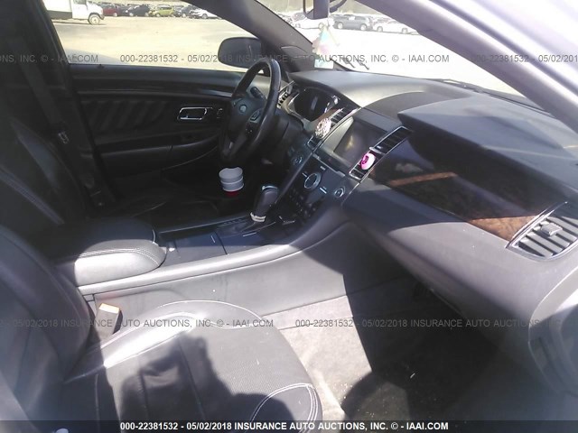 1FAHP2F84DG117459 - 2013 FORD TAURUS LIMITED SILVER photo 5