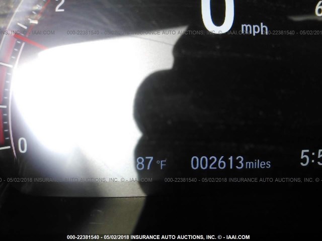 SHHFK7H90HU222677 - 2017 HONDA CIVIC SPORT TOURING WHITE photo 7