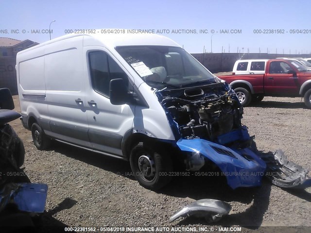 1FTNR2CM1FKA73736 - 2015 FORD TRANSIT T-250 WHITE photo 1