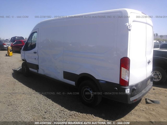 1FTNR2CM1FKA73736 - 2015 FORD TRANSIT T-250 WHITE photo 3