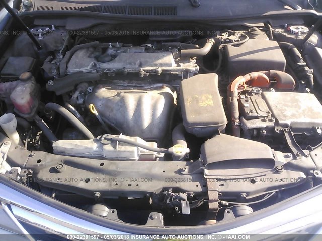 4T1BD1FK1DU091107 - 2013 TOYOTA CAMRY HYBRID/LE/XLE 白色 照片 10