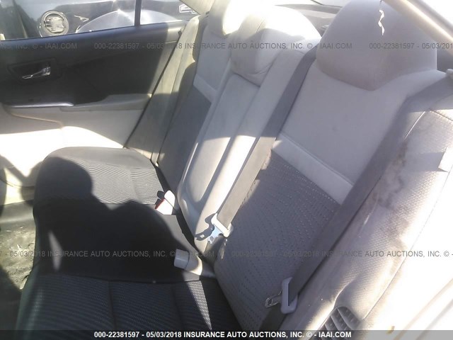 4T1BD1FK1DU091107 - 2013 TOYOTA CAMRY HYBRID/LE/XLE 白色 照片 8