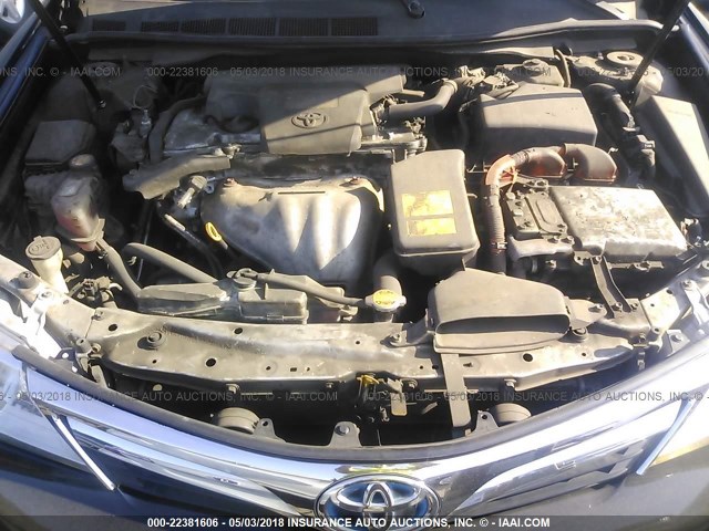 4T1BD1FK7DU088034 - 2013 TOYOTA CAMRY HYBRID/LE/XLE 黑色 照片 10