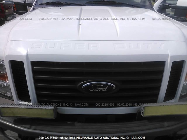 1FTWW31538EE33525 - 2008 FORD F350 SRW SUPER DUTY WHITE photo 7