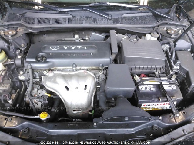 4T1BE46K99U878442 - 2009 TOYOTA CAMRY SE/LE/XLE BLACK photo 10