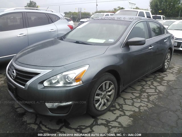 1N4AL3AP2FN866759 - 2015 NISSAN ALTIMA 2.5/S/SV/SL GRAY photo 2