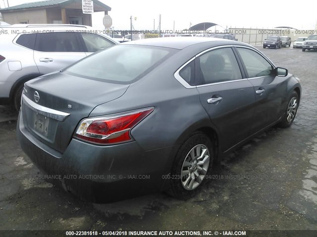 1N4AL3AP2FN866759 - 2015 NISSAN ALTIMA 2.5/S/SV/SL GRAY photo 4