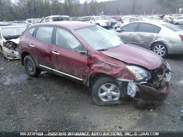 JN8AS5MT0FW673140 - 2015 NISSAN ROGUE SELECT S RED photo 1