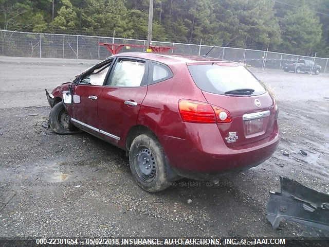 JN8AS5MT0FW673140 - 2015 NISSAN ROGUE SELECT S RED photo 3