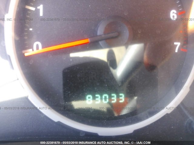 1J8GP28K38W134188 - 2008 JEEP LIBERTY 红色 照片 7