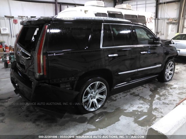 1GYS4NKJ5FR699561 - 2015 CADILLAC ESCALADE PREMIUM BLACK photo 4