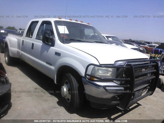 1FTWW32FX3EA46194 - 2003 FORD F350 SUPER DUTY WHITE photo 1