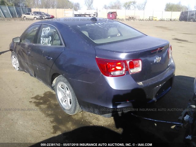 1G11B5SA6DF155178 - 2013 CHEVROLET MALIBU LS 蓝色 照片 3