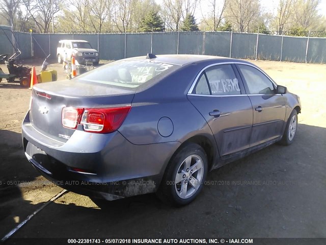 1G11B5SA6DF155178 - 2013 CHEVROLET MALIBU LS 蓝色 照片 4