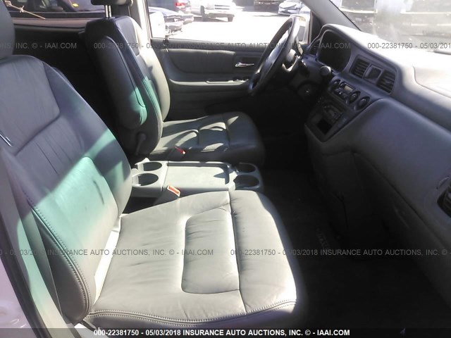 5FNRL18964B064087 - 2004 HONDA ODYSSEY EXL თეთრი ფოტო 5