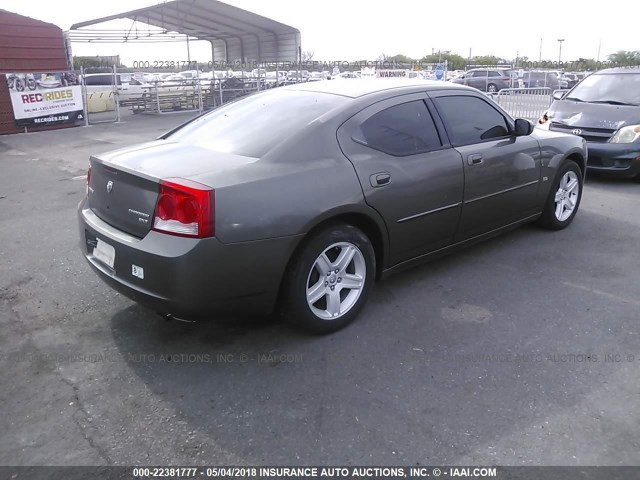 2B3CA3CV7AH236856 - 2010 DODGE CHARGER SXT GRAY photo 4