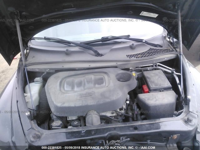 3GNDA13D87S637134 - 2007 CHEVROLET HHR LS BLACK photo 10