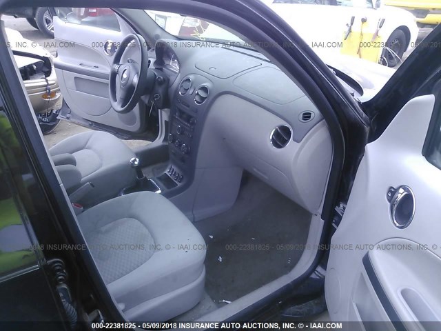3GNDA13D87S637134 - 2007 CHEVROLET HHR LS BLACK photo 5