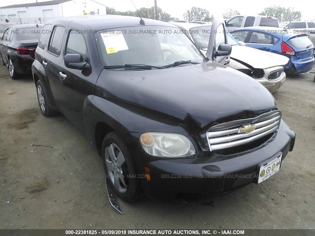 3GNDA13D87S637134 - 2007 CHEVROLET HHR LS BLACK photo 6