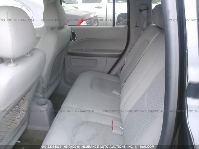 3GNDA13D87S637134 - 2007 CHEVROLET HHR LS BLACK photo 8