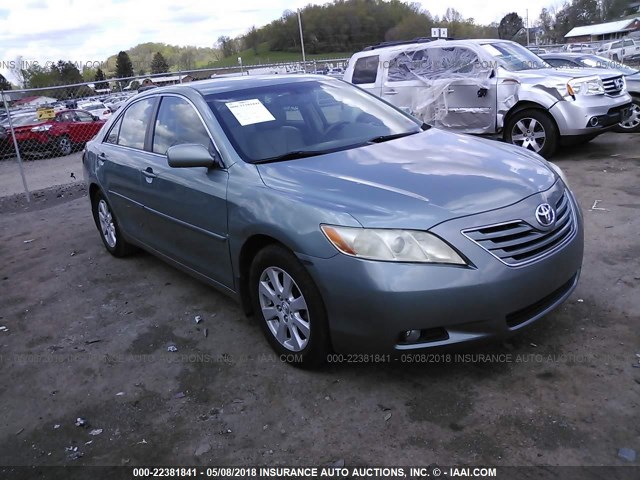 4T1BK46K87U507990 - 2007 TOYOTA CAMRY NEW GENERAT LE/XLE/SE GREEN photo 1