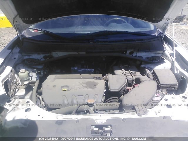 JA4AT2AW4AZ004814 - 2010 MITSUBISHI OUTLANDER ES Ağ foto 10