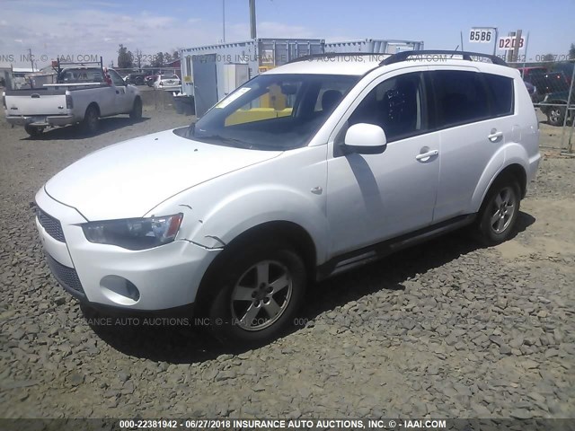 JA4AT2AW4AZ004814 - 2010 MITSUBISHI OUTLANDER ES Ağ foto 2