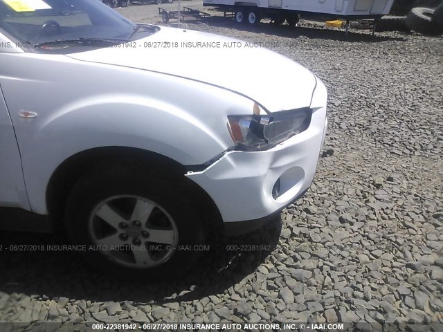 JA4AT2AW4AZ004814 - 2010 MITSUBISHI OUTLANDER ES Ağ foto 6