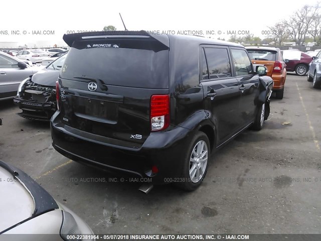 JTLZE4FE5EJ063622 - 2014 TOYOTA SCION XB შავი ფოტო 4
